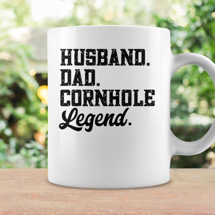 Husband Dad Cornhole Legend Bean Bag Lover Coffee Mug Gifts ideas