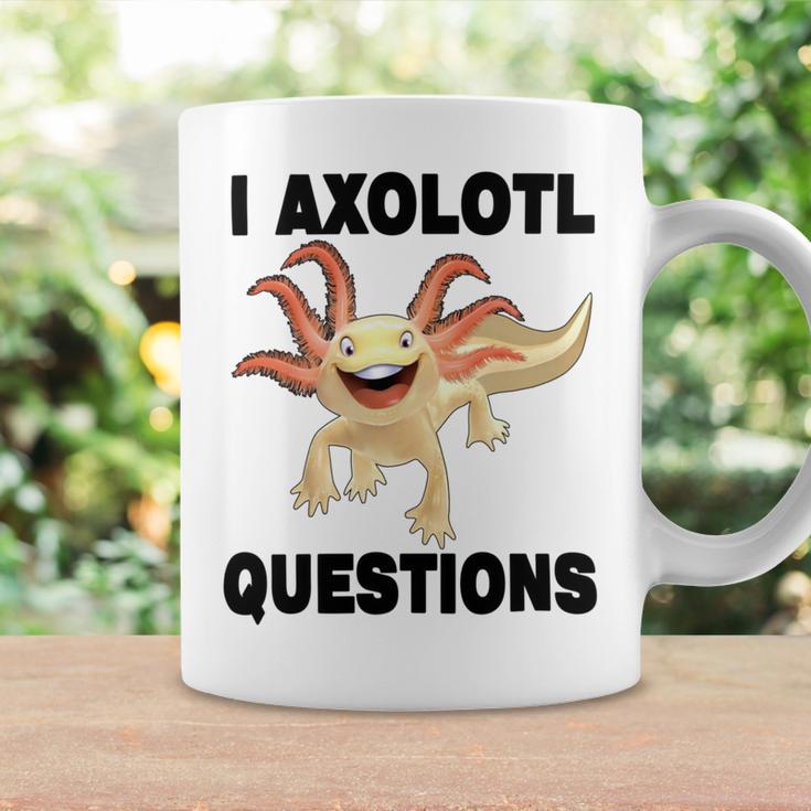 I Axlotl Questions Cute Axlotl Coffee Mug Gifts ideas