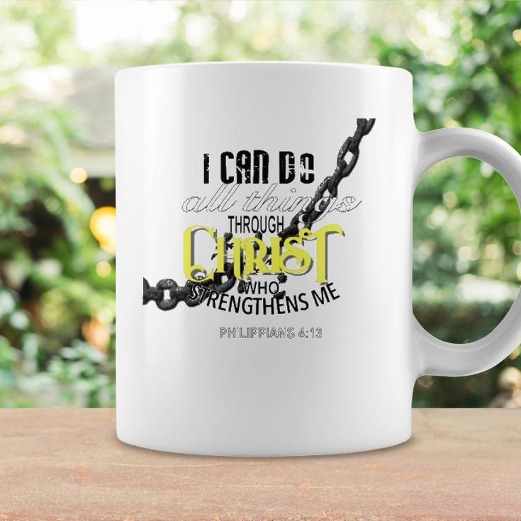 I Can Do All Things Through Christ Philippians 413 Bible Coffee Mug Gifts ideas