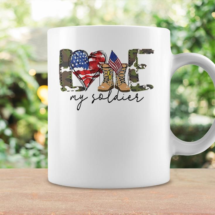 I Love My Soldier Military Military Army Wife Coffee Mug Gifts ideas