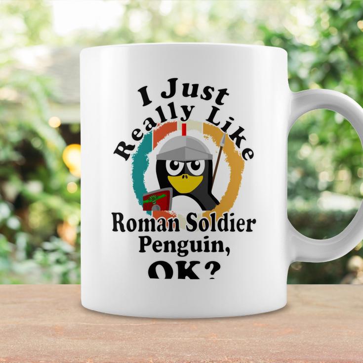 I Really Like Roman Soldier Penguin Ok Coffee Mug Gifts ideas