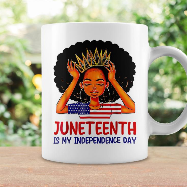 Is My Independence Day 4Th July Black Afro Flag Juneteenth T-Shirt Coffee Mug Gifts ideas