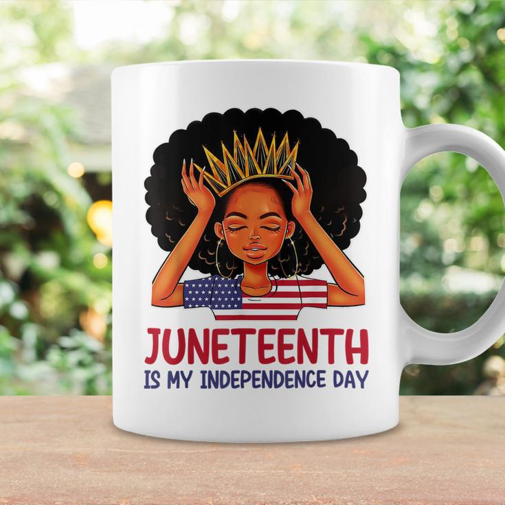 Juneteenth Is My Independence Day 4Th July Black Afro Flag T-Shirt Coffee Mug Gifts ideas
