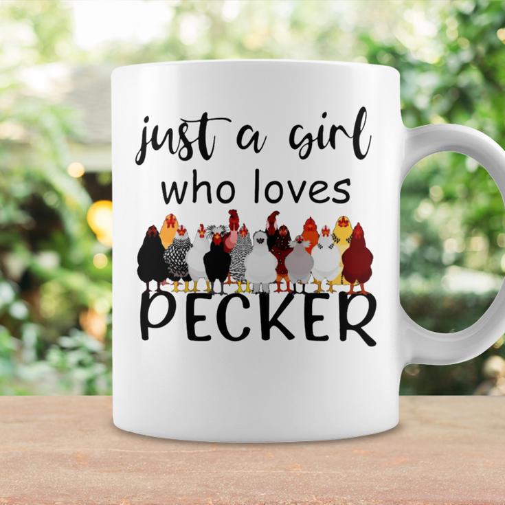 Just A Girl Who Loves Peckers 861 Shirt Coffee Mug Gifts ideas