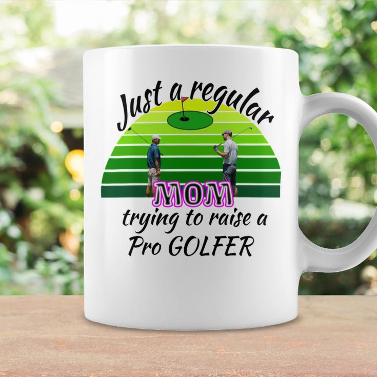 Just A Regular Mom Trying To Raise A Pro Golfer Coffee Mug Gifts ideas