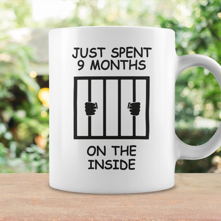 Just Spent 9 Months On The Inside Funny Baby Gift Funny Pregnancy Gift Funny Baby Shower Gift Coffee Mug Gifts ideas