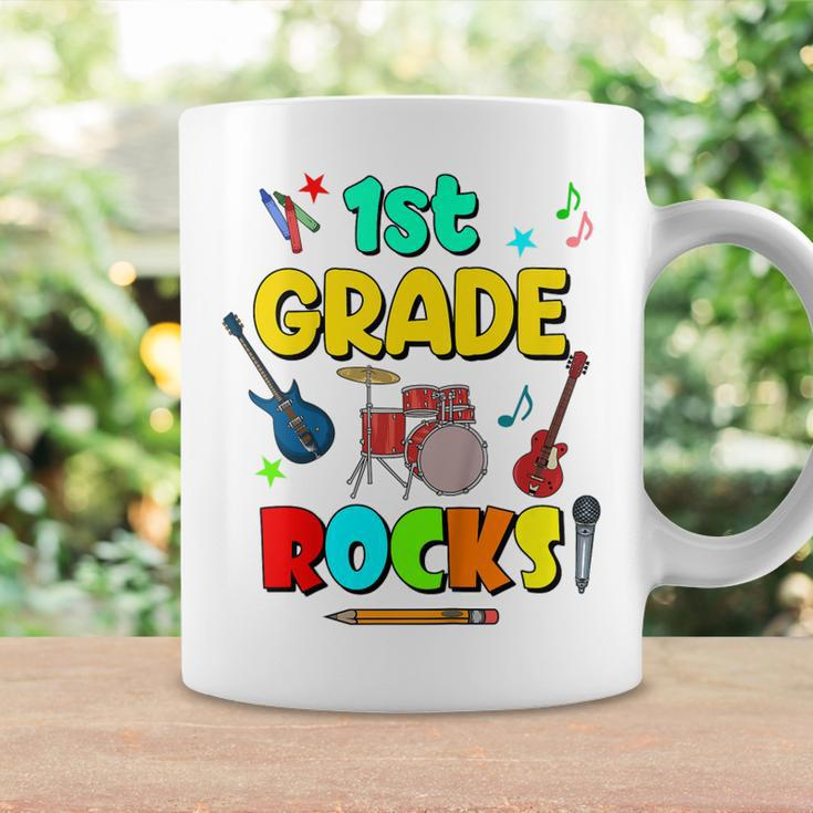 Kids 1St Grade Rocks Back To School Boys Girls 1St Day Of School Coffee Mug Gifts ideas