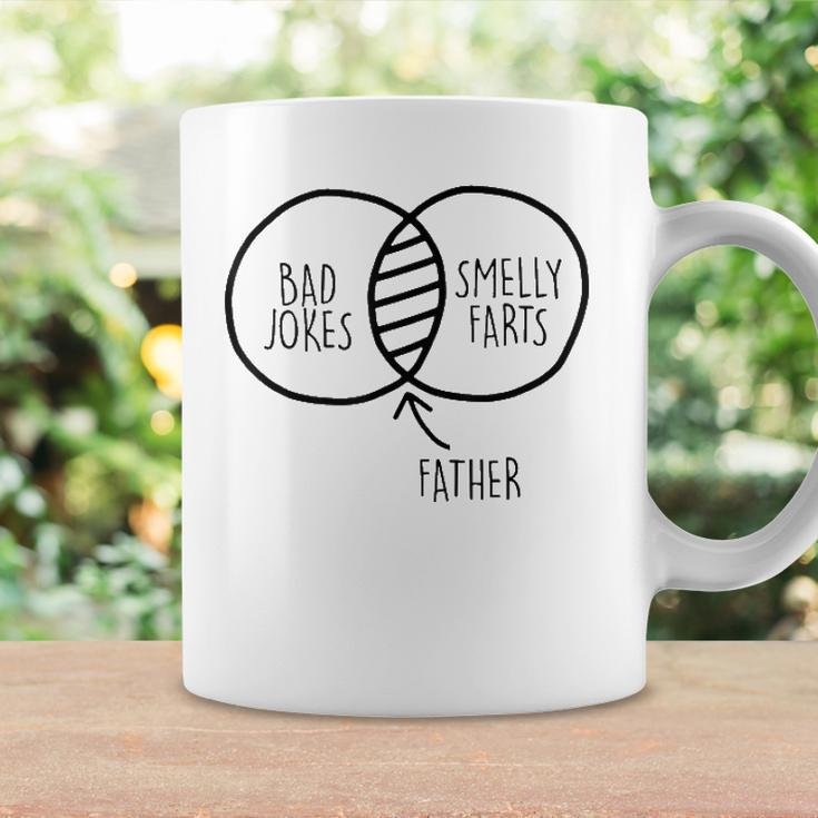 Mens Funny Gift For Fathers Day Tee Father Mix Of Bad Jokes Coffee Mug Gifts ideas
