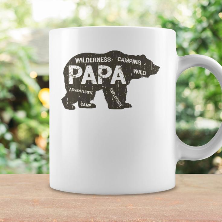 Mens Papa Camping Bear Top Camper Grandpa Gifts For Men Coffee Mug Gifts ideas