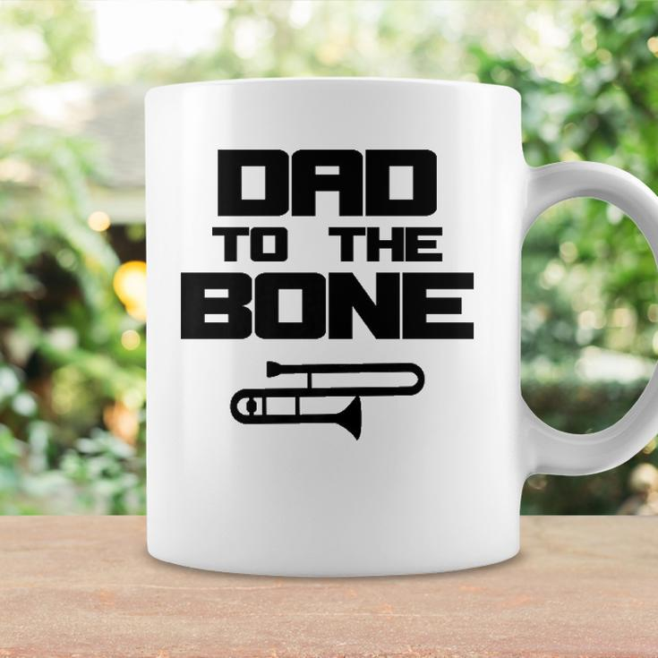 Mens School Marching Band Parent Funny Trombone Dad Coffee Mug Gifts ideas