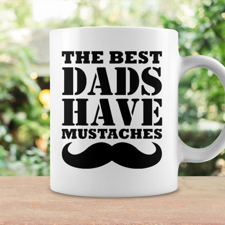 Mens The Best Dads Have Mustaches Father Daddy Funny Coffee Mug Gifts ideas