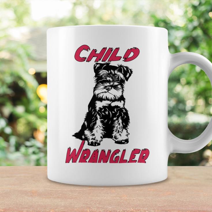 Miniature Schnauzer At Home Child Wrangler Multi Tasking Dog Coffee Mug Gifts ideas