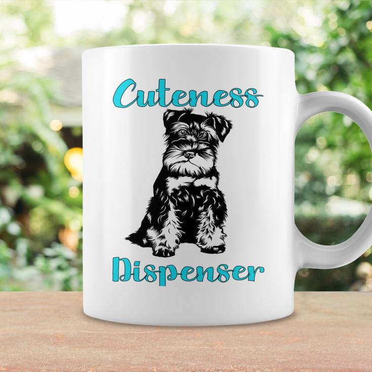 Miniature Schnauzer At Home Cuteness Dispenser Multi Tasking Dog Coffee Mug Gifts ideas