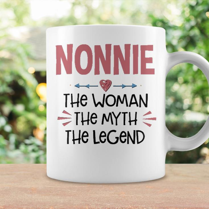 Nonnie Grandma Gift Nonnie The Woman The Myth The Legend Coffee Mug Gifts ideas