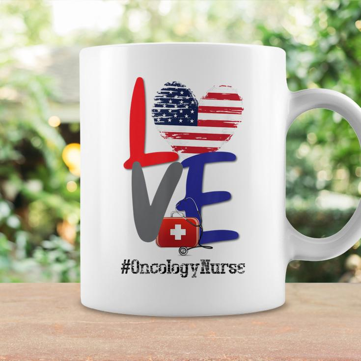 Oncology Nurse Rn 4Th Of July Independence Day American Flag Coffee Mug Gifts ideas