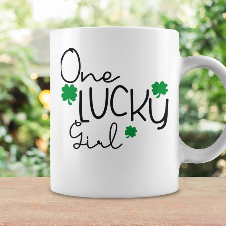 One Lucky Girl Funny St Patrick Day Coffee Mug Gifts ideas