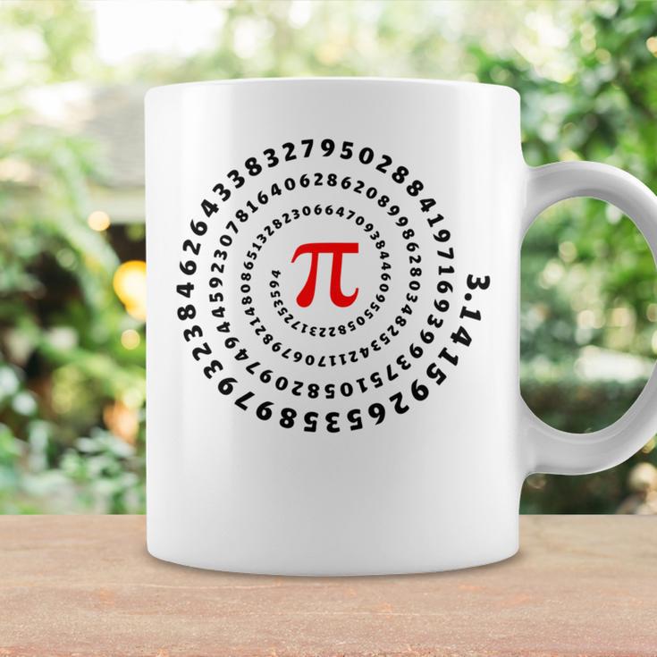 Pi Π Spiral Science Mathematics Math Irrational Number Sequence Coffee Mug Gifts ideas