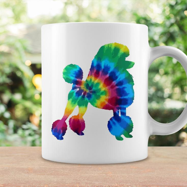 Poodle Tie Dye Vintage Hippie Dog Mom Dad Poodle Coffee Mug Gifts ideas
