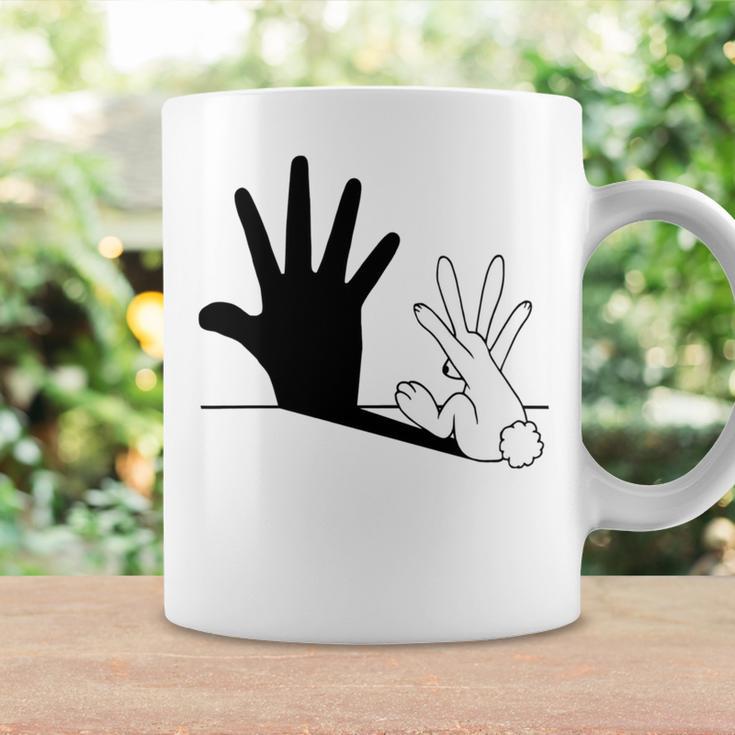 Rabbit Hand Shadow Coffee Mug Gifts ideas