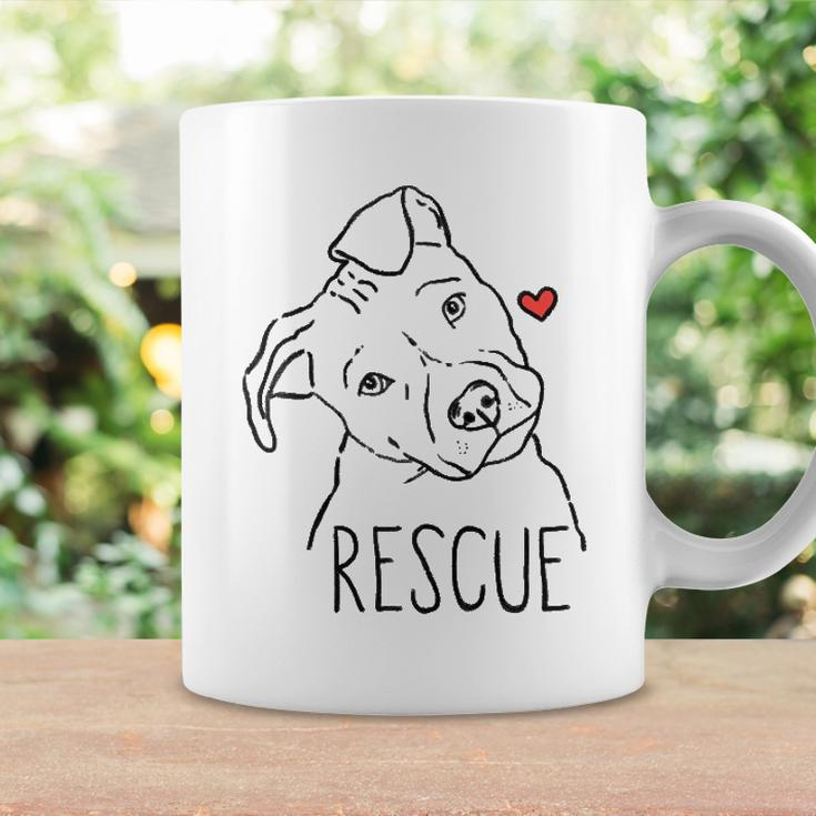 Rescue Dog Pitbull Rescue Mom Adopt Dont Shop Pittie Raglan Baseball Tee Coffee Mug Gifts ideas