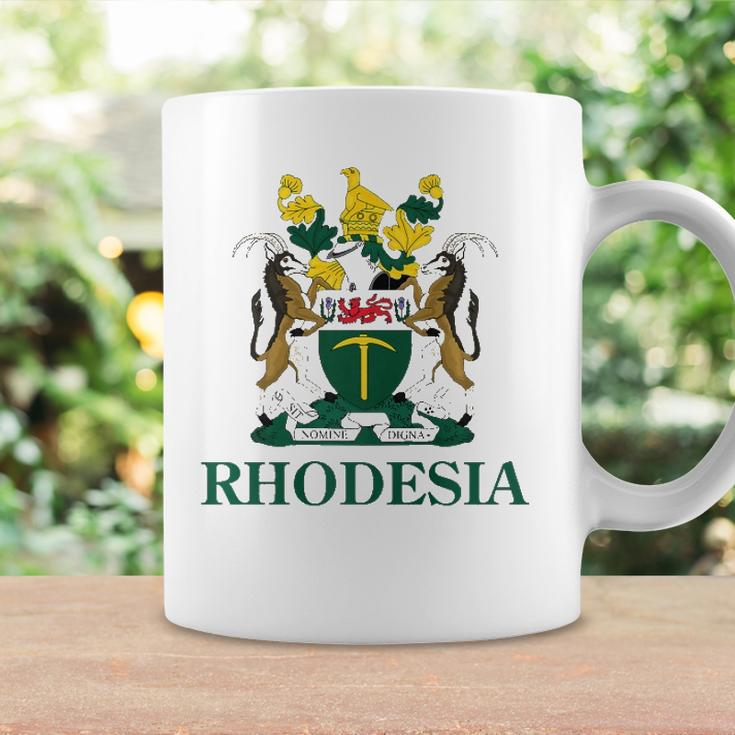Rhodesia Coat Of Arms Zimbabwe Funny South Africa Pride Gift Coffee Mug Gifts ideas