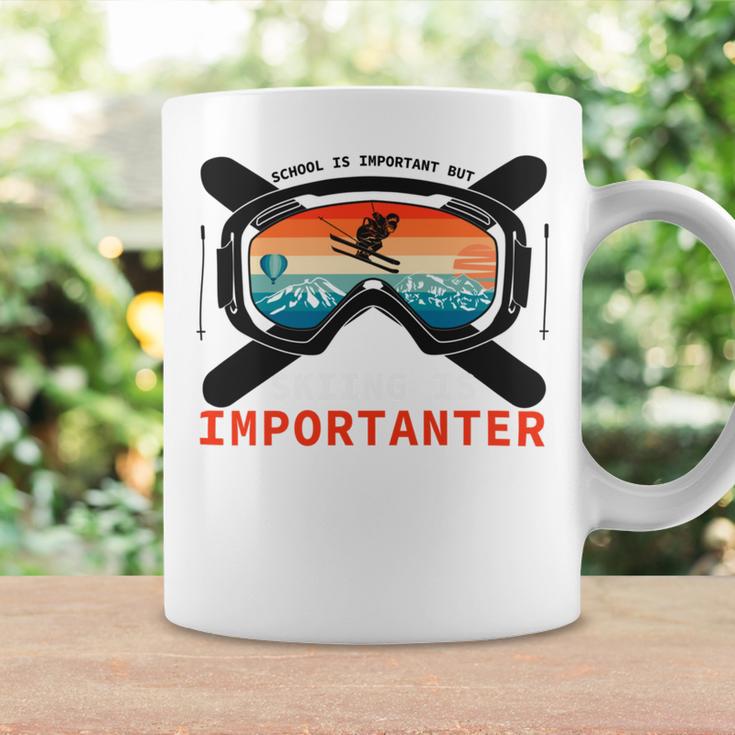 School Is Important But Skiing Is Importanter Coffee Mug Gifts ideas