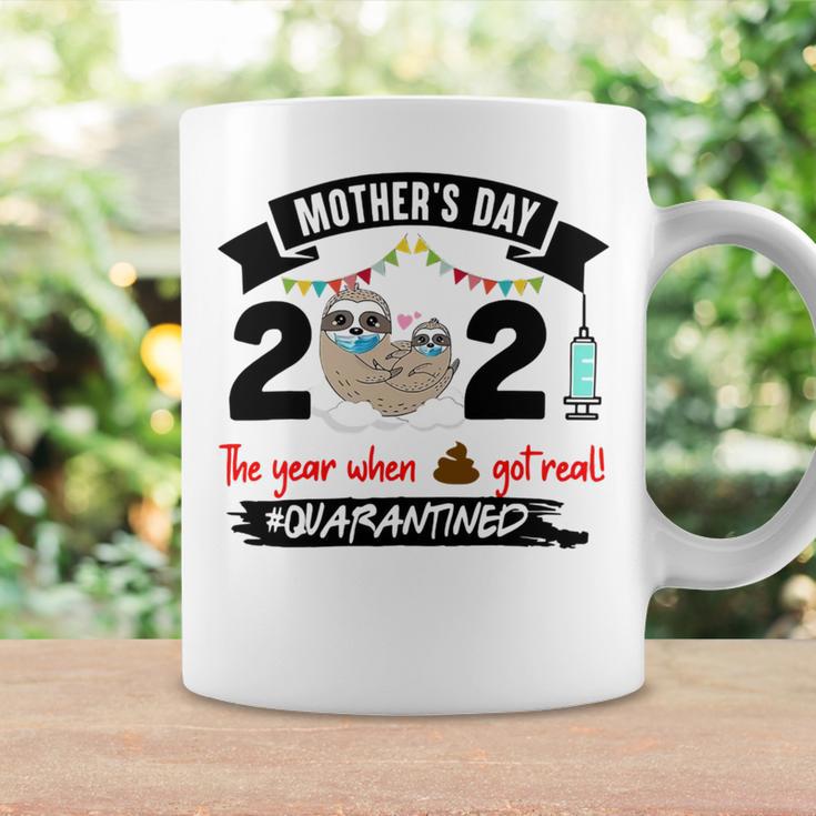 Sloth Mothers Day 2021 The Year When 848 Shirt Coffee Mug Gifts ideas