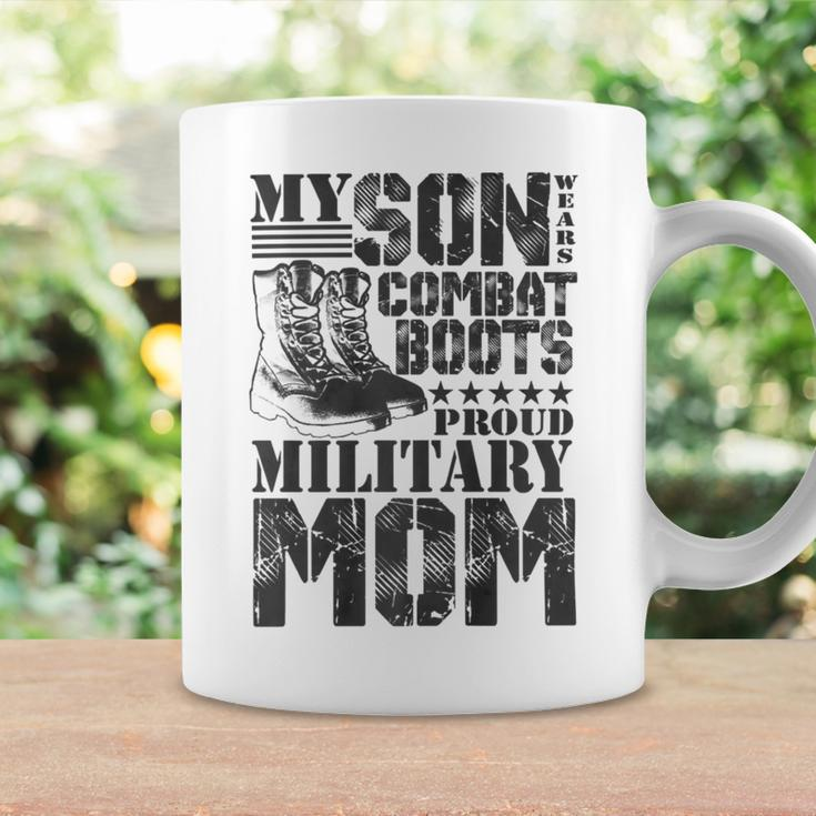 Son Wears Combat Boots Military Mom Military Family Premium T-Shirt Coffee Mug Gifts ideas
