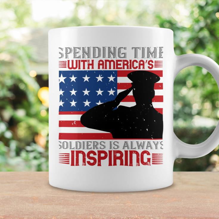 Spending Time With Americas Soldiers Is Always Inspiring Veterans Day Gifts Coffee Mug Gifts ideas
