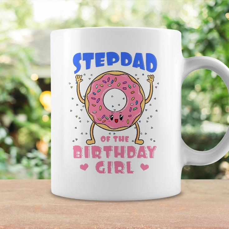 Stepdad Of The Birthday Girl Donut Bday Party Stepfather Coffee Mug Gifts ideas