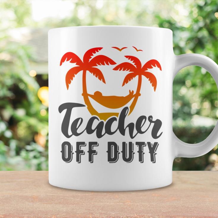 Teacher Off Duty Summer Vacation Mode Is On Last Day Of School Funny Teachers Gifts Coffee Mug Gifts ideas