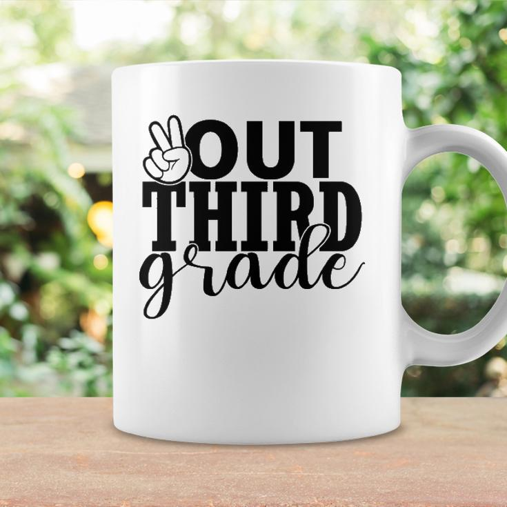 Third Grade Out School Tee - 3Rd Grade Peace Students Kids Coffee Mug Gifts ideas