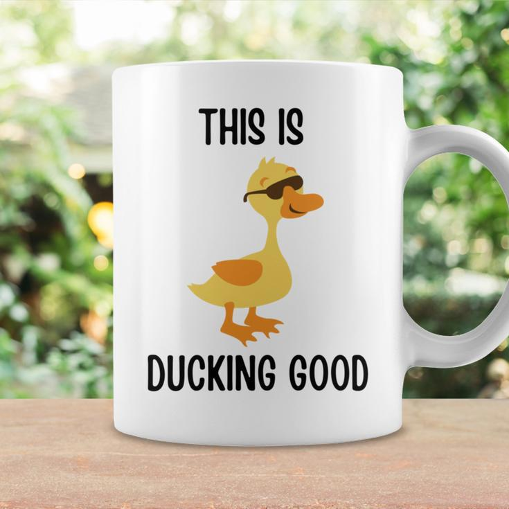 This Is Ducking Good Duck Puns Quack Puns Duck Jokes Puns Funny Duck Puns Duck Related Puns Coffee Mug Gifts ideas