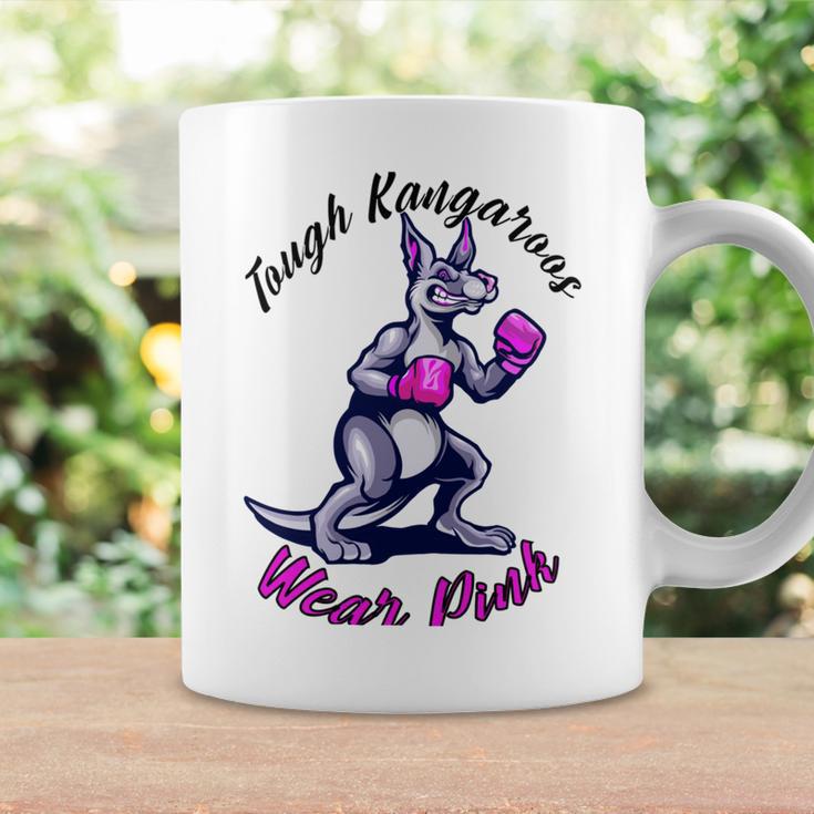 Tough Kangaroos Wear Pink In Support Of Breast Cancer Awareness Coffee Mug Gifts ideas