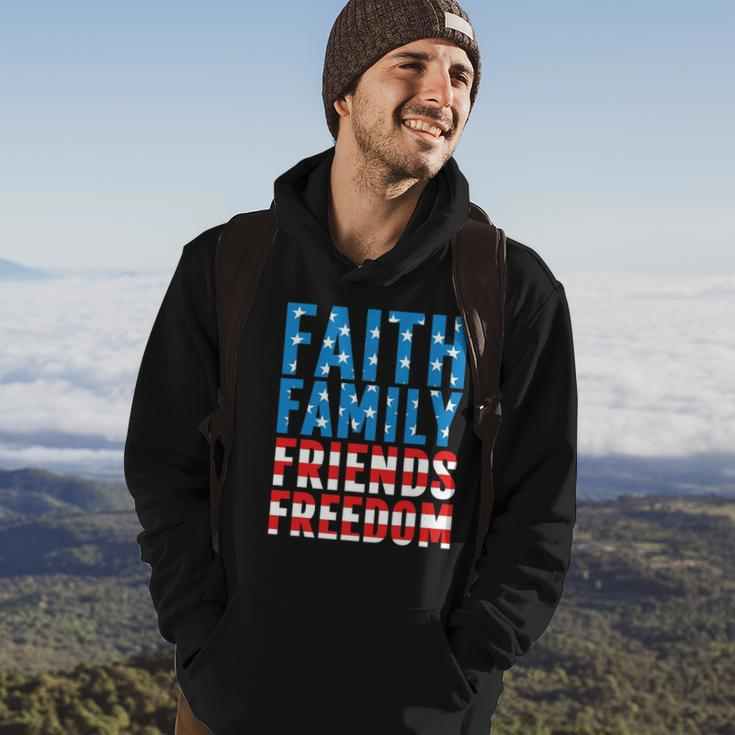 4Th Of July S For Men Faith Family Friends Freedom Hoodie Lifestyle