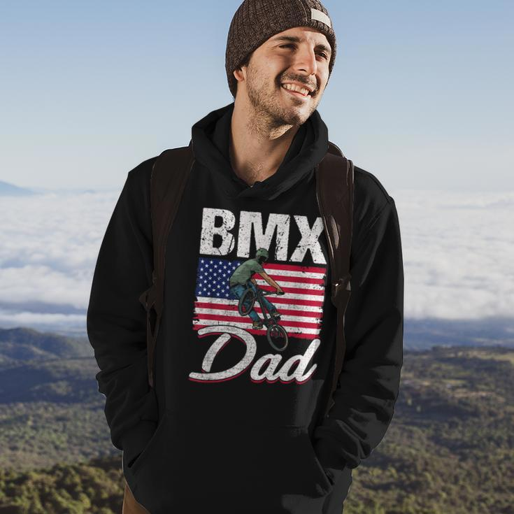 American Flag Bmx Dad Fathers Day Funny 4Th Of July Hoodie Lifestyle