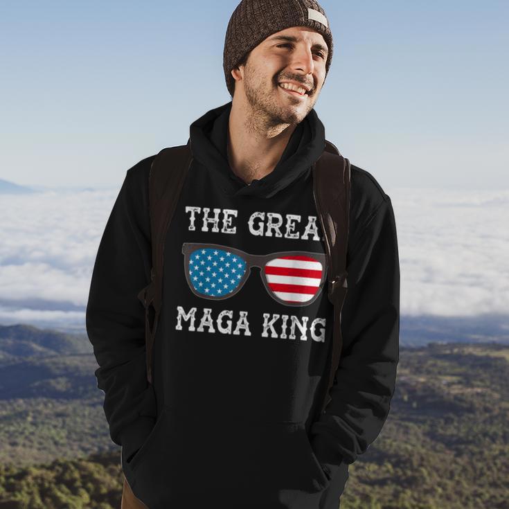 Anti Joe Biden Ultra Maga The Return Of The Great Maga King V3 Hoodie Lifestyle