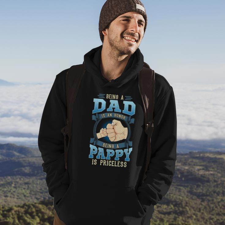 Being A Dad Is An Honor Being A Pappy Is Priceless Hoodie Lifestyle