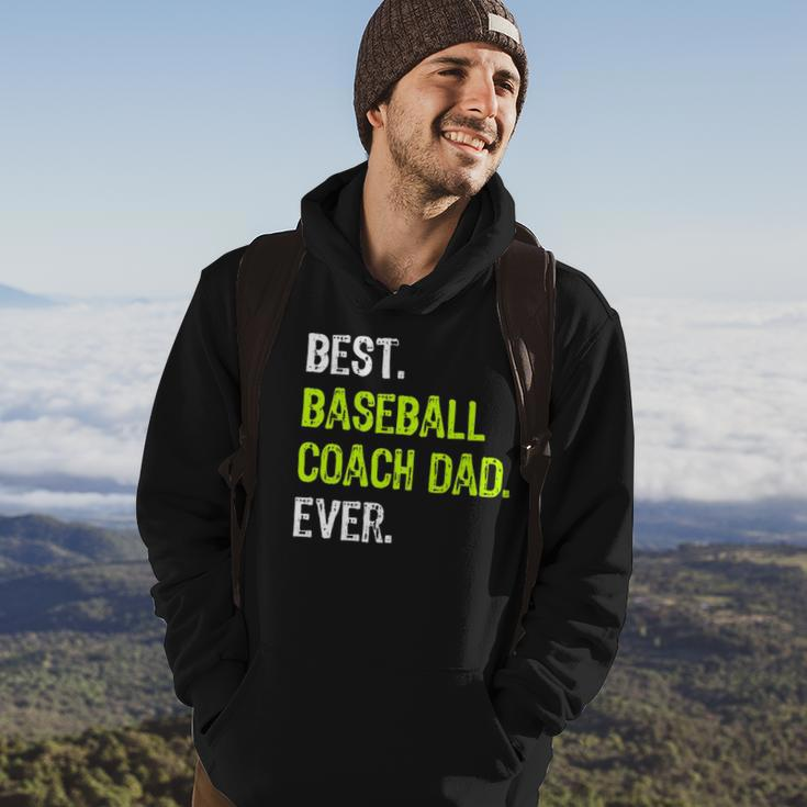 Best Baseball Coach Dad Ever Fathers Day Daddy Hoodie Lifestyle