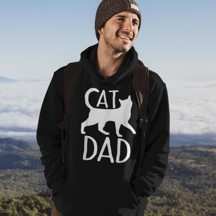 Best Cat Dad Fathers Day Kitty Daddy Papa Christmas V3 Hoodie Lifestyle