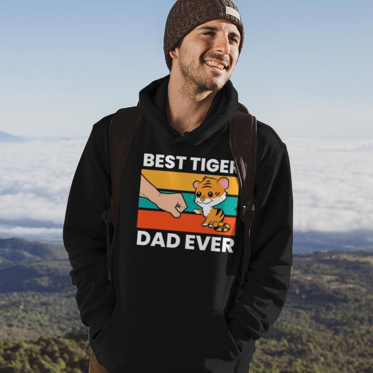 Best Tiger Dad Ever Happy Fathers Day Hoodie Lifestyle
