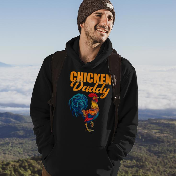 Chicken Chicken Chicken Daddy Chicken Dad Farmer Poultry Farmer Hoodie Lifestyle