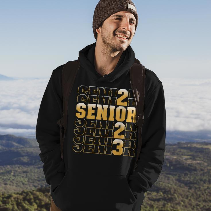 Class Of 2023 Senior 2023 Graduation Or First Day Of School Hoodie Lifestyle