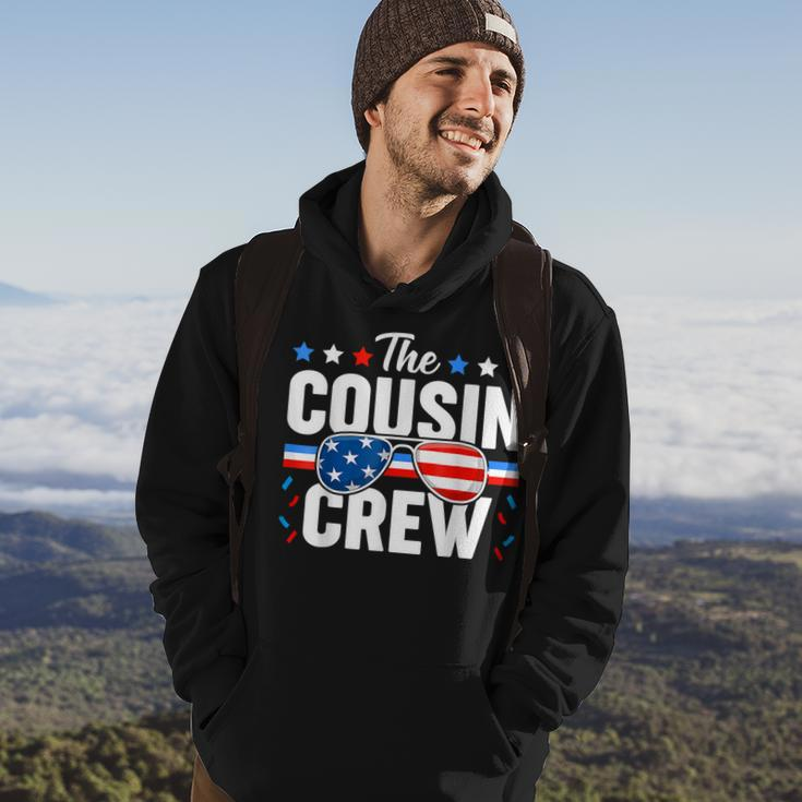 Cousin Crew 4Th Of July Patriotic American Family Matching Hoodie Lifestyle