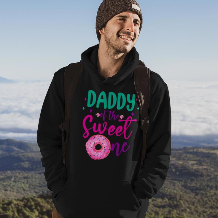 Daddy Of Sweet One 1St Birthday Party Matching Family Donut Hoodie Lifestyle