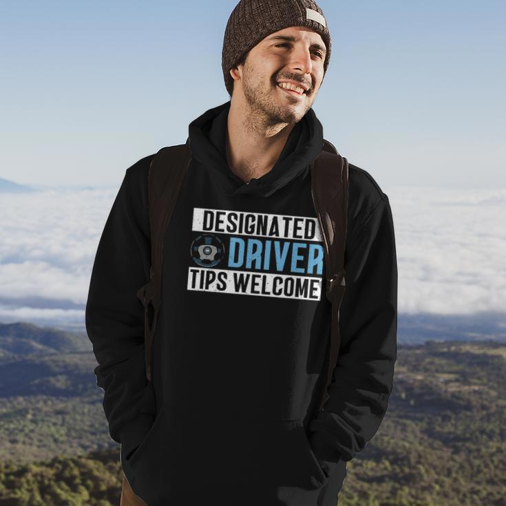 Designated Driver Tips Welcome Party Driver Hoodie Lifestyle