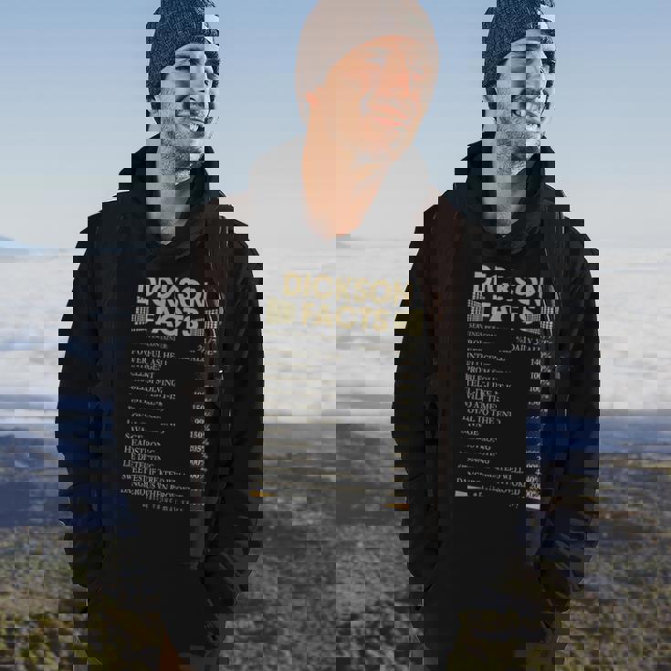 Dickson Name Gift Dickson Facts Hoodie Lifestyle