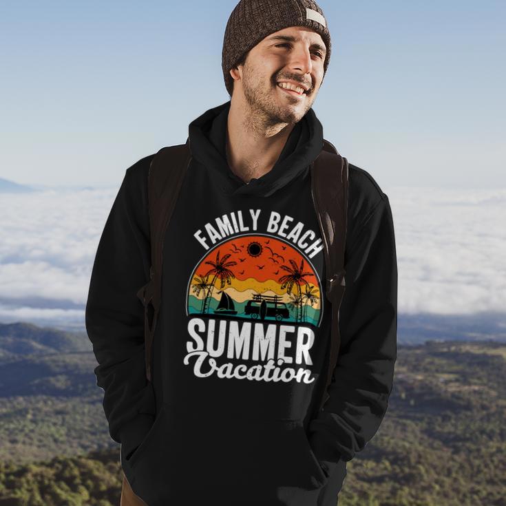 Funny Enjoy The Summer Family Beach Summer Vacation Hoodie Lifestyle