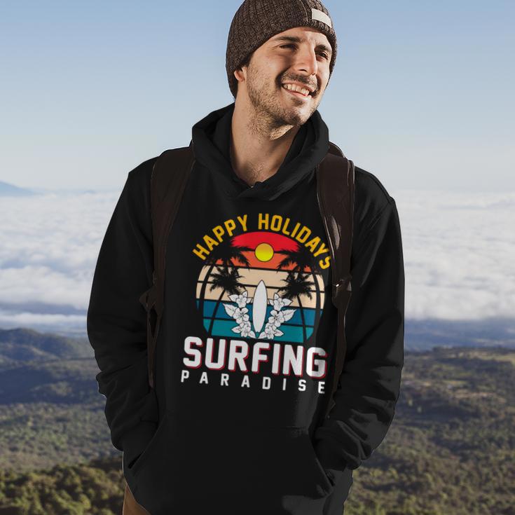 Funny Enjoy The Summer Holiday Summer Surfing Paradise Hoodie Lifestyle