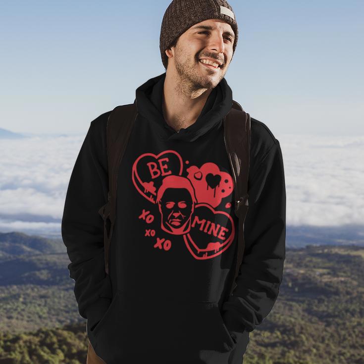 Funny Horror Valentines Day Hoodie Lifestyle